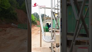 Robô agrícola | Silo galvanizado a quente